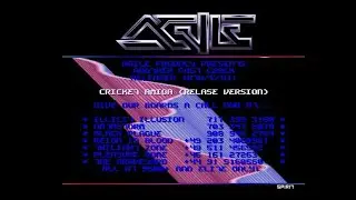 Agile - Sad Strings (Cricket Amiga Release Version - Crack Intro)