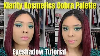 Emerald Green Eyeshadow Tutorial | Klarity Kosmetics Cobra Palette