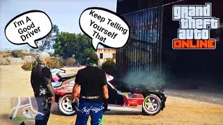 GTA Online Driving With Friend - Skill Or Luck?
