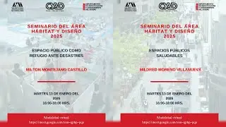 Seminario de Área Hábitat y Diseño: Segunda parte Día 2