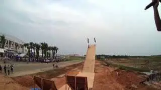 Double Backflip - Simon Moratz - BLACKLINER Libreville Velo Show / Gabon