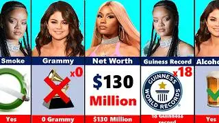 Selena Gomez vs Rihanna vs Nicki Minaj | Who Reigns Supreme in American Music & Culture? 🇺🇸