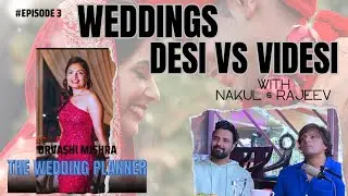 USA KI SHAADI vs INDIA KI SHAADI with Urvashi Mishra |THE WEDDING PLANNER       ||Watch at 1.25X||