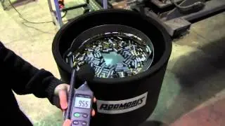 Podmores Sound Encloure for Bowl Feeder handling metal parts