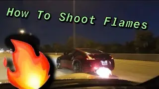 Как стрелять пламенем на 370Z/G37 350Z/G35 Q50/Q60 (правильно)