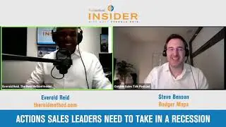 Actions Sales Leaders Need to Take in a Recession w/ Steve Benson | The Reid Method Insider Podcast