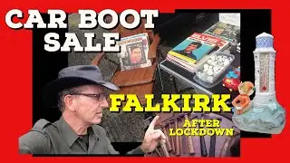 Car boot sale Falkirk first after lockdown whats it like now.