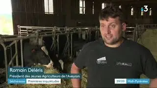 Sècheresse en Aveyron