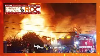 2 Alarm Residential Structure Fire in Jurupa Valley // December 11, 2024 // Report on Conditions