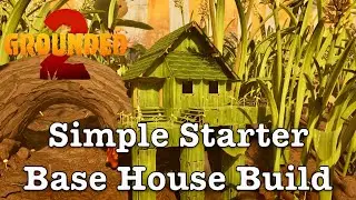 How To Build Simple Starter Home Base / Grounded 2 Base Speed Build