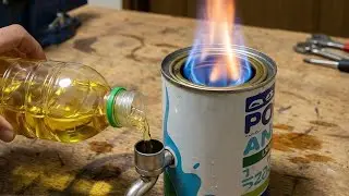 Millions of people do not know this knowledge! 3 in 1 Waste Oil Heater Simple for Winter❄ #winter 