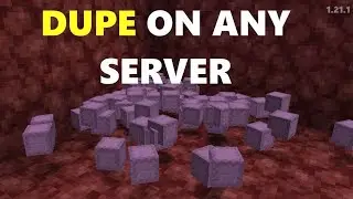 How to dupe on any minecraft server with this dupe mod | minecraft 1.21.4 dupe