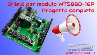 Shield per modulo WT588D - progetto completo