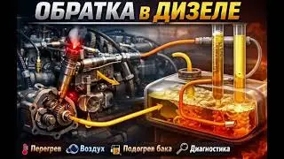 Обратка в дизеле: зачем возвращается топливо