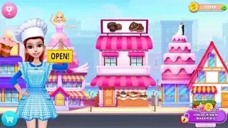 MY BAKERY EMPIRE BAKE A CAKE #video #games #new #video #cake #reels 