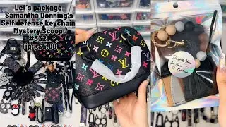 Black🖤 Huge 40 scoop order packing| Satisfying ASMR| Selfdefense & Cutebags| Enjoy❤️