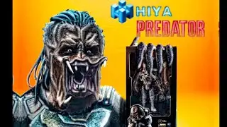 HIYA TOYS - predator | 1/18 scale action figure video unboxing, COLLECTIBLES