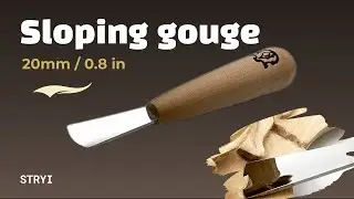 STRYI Gouge Test: Smooth Wood Carving Spoon Cuts You Can Feel #woodcarving #stryitools