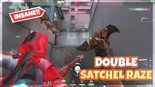 INSANE Aggressive RAZE plays on #Valorant  #shorts