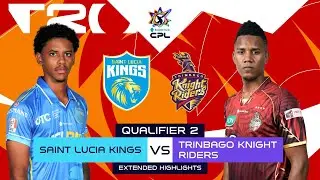 Extended Highlights | Trinbago Knight Riders vs Saint Lucia Kings | CPL 2025