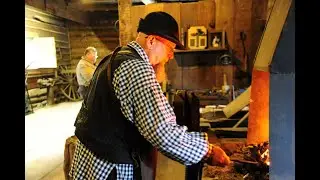 Blacksmithing and the Bowie Knife history at Historic Washington State Park