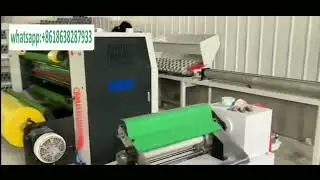 Adhesive tape production line,Glue tape production equipment,low cost bopp tape slitting machine