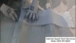 GRP Lining of Overlapping Joint - Sandwich Panel