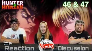 Hunter x Hunter Ep 46 & 47| Kurapika Vs. Uvogin!!| Reaction & Discussion!