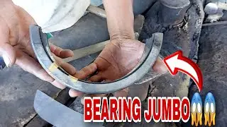 🔴Bearing Jumbo Super Keras Di Buat Golok Cibatu Super Tajam😱😱