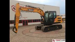 780426 SANY SY135C HYDRAULIC TRACKED EXCAVATOR 2022 7HRS NEW UNUSED CE