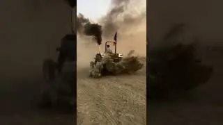 6 cylinder tractor | pickup & Drift 😈 | #dhillon_huni_7 #6cylinder #v6 #tractorrace #trending #jatt