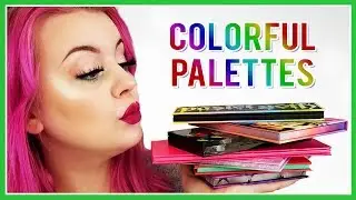 FAVORITE COLORFUL (YET VERSATILE) EYESHADOW PALETTES