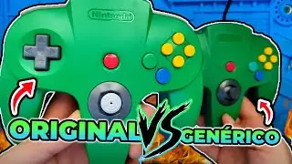 CONTROL ORIGINAL VS GENÉRICO #3 (Nintendo 64)