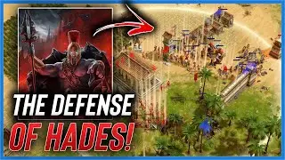 Hades is UNBEATABLE at Defense in Age of Mythology Retold!