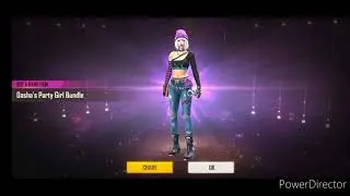 Freefire new |Dasha's party girl bundle |80Rupees |20 November 2020