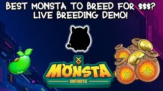 My BEST NFT project for 2022  in P2E - Monsta Infinite! Best Monsta to breed for results LIVE $MONI