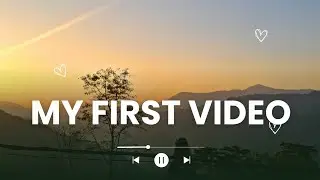 My First Video 📹 ||support||Share||Comment