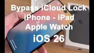Legal Bypass iOS 26 iCloud Lock on any iPhone - iPad - Apple Watch via IMEI number #bypass #icloud