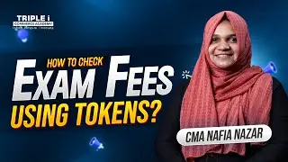 Redeeming CMA Exam Tokens: A Step-by-Step Guide | CMA Nafia Nazar | Triple i