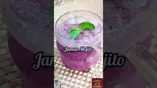Purple Magic! Jaman Mojito Recipe #shorts #drink #yummy