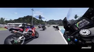 RIDE 5 | Helmet Cam POV On The NEW MAP - Blue Wave Circuit (2:52.986)