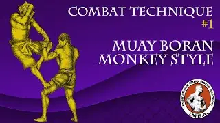 Muay Boran Monkey Style.Counter technique n.1