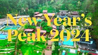 Welcoming New Year 2024 above the clouds at New Year’s Peak, Marilog. 🎆⛰️