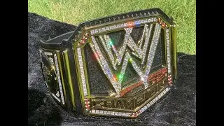 Restoned and Releathered WWEshop Big Scratch Title Belt Review!