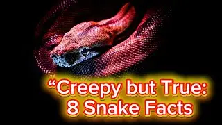Creepy but True: 8 Snake Facts 😱😱😱