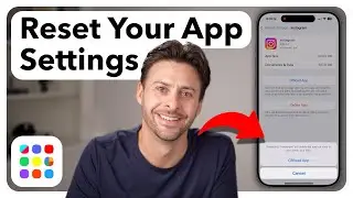 How To Reset App Settings On iPhone Without Deleting