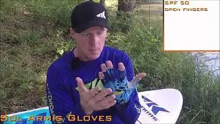 KastKing Fishing Gloves SPF 50 Sun Men Hands Protection Gloves