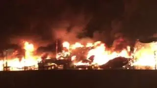 Dozier's Marina Fire - Urbanna, VA - 02/29/16