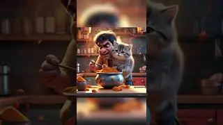 meow making biryani explosion.