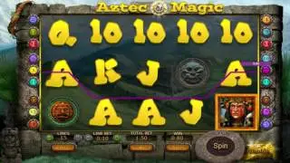 Free Aztec Magic slot machine by SoftSwiss gameplay ★ SlotsUp